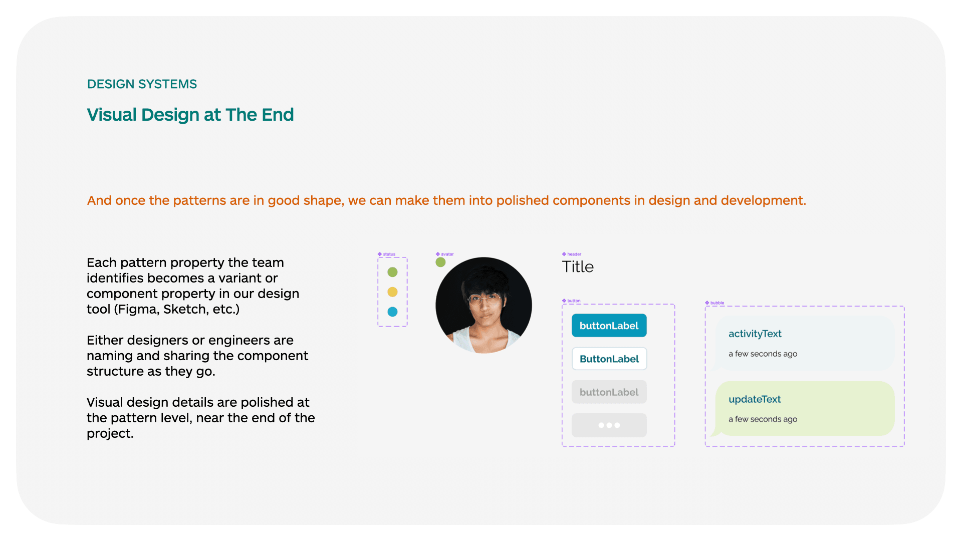 Design system components